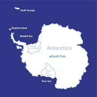 McMurdo is on the right side of the Ross Sea, just about in the 'corner' map of the Antarctic continent